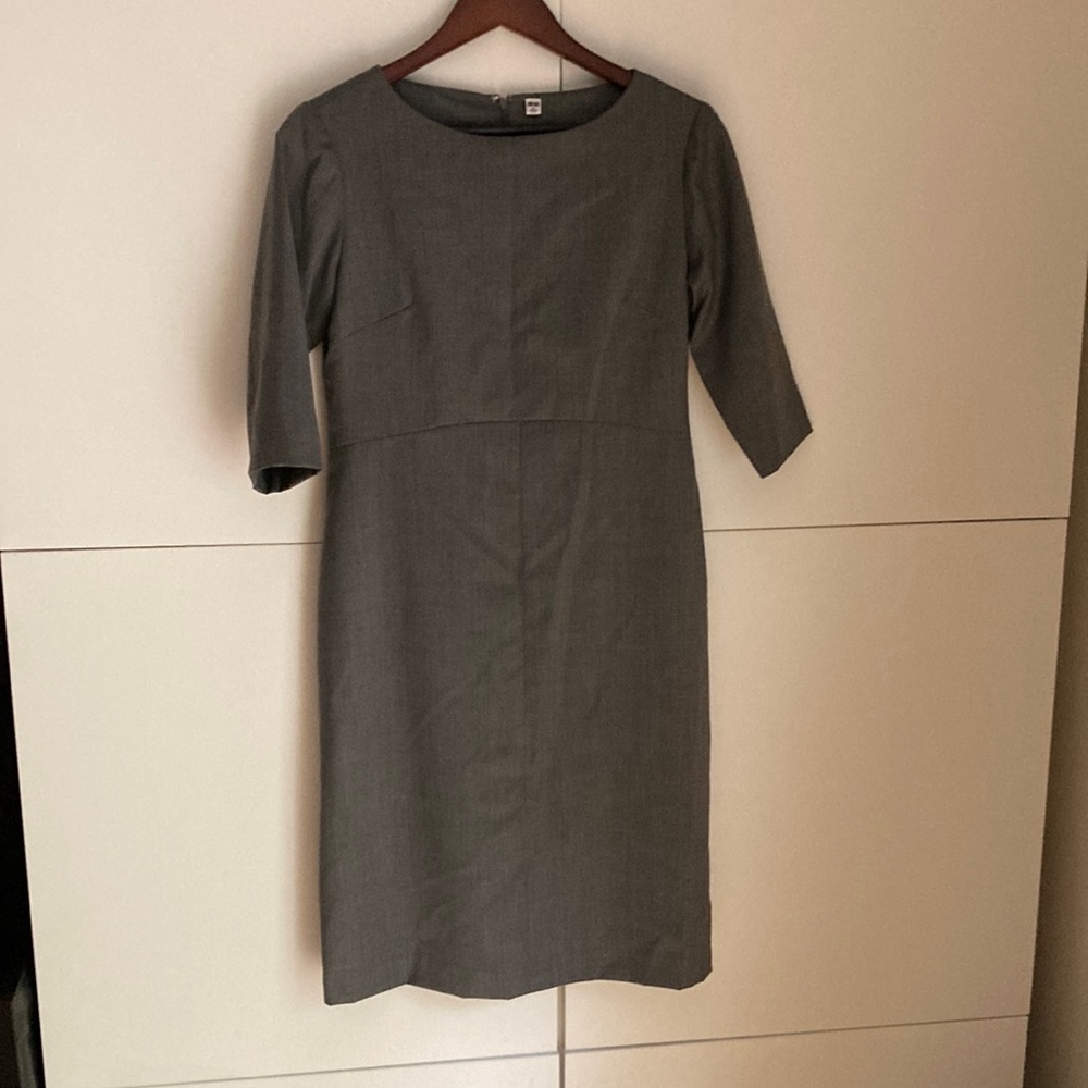 Cotton dress lined